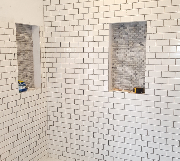 Ceramic tile installation