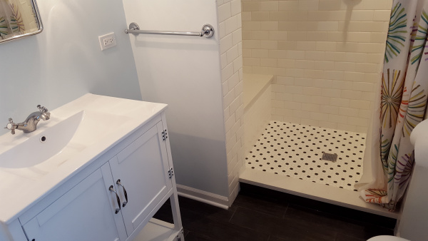 Bathroom with shower