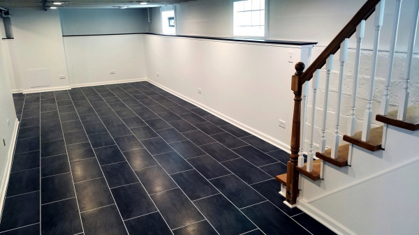 Basement after renovation