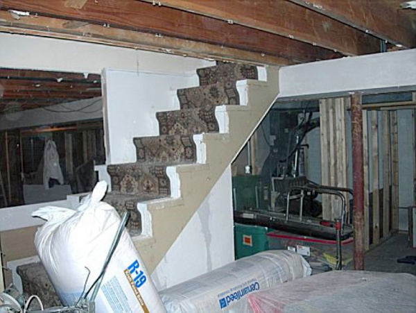 Stairs rebuilding