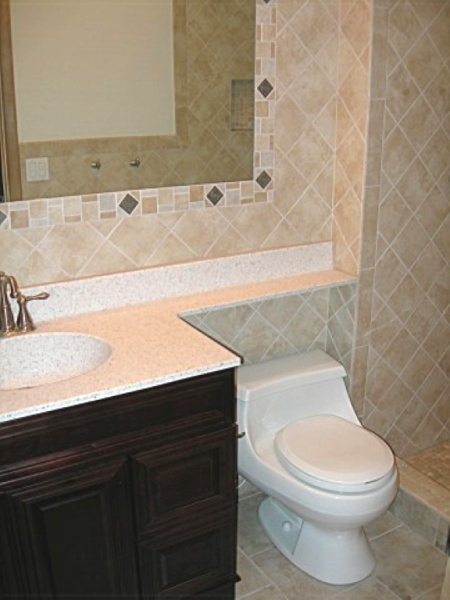 Bathroom after renovation
