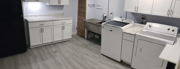 Laundry renovated