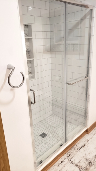Shover after renovation