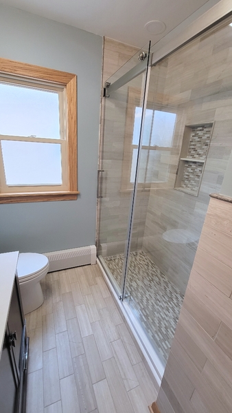 Bathroom after renovation