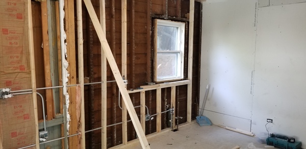 Removing and framing walls