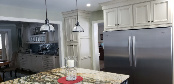 New appliances and lighting 
