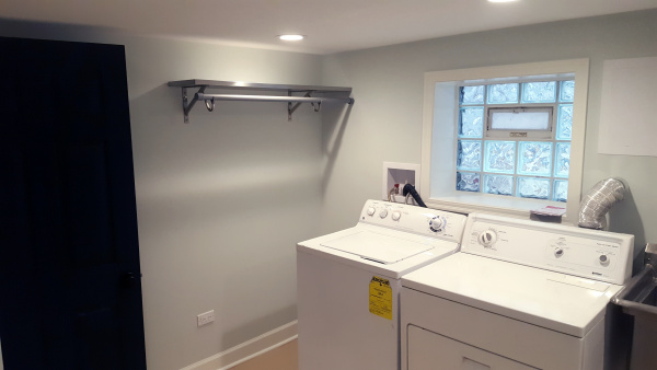 laundry room after remoeling