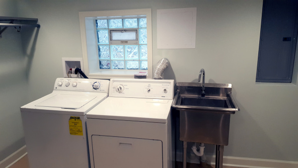 laundry room after remoeling