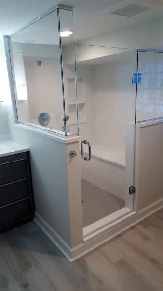 Bathroom with shower